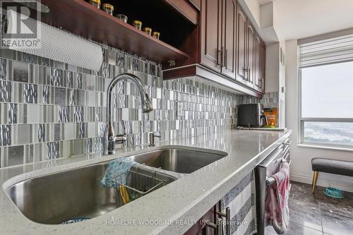 2718 - 700 Humberwood Boulevard, Toronto (West Humber-Clairville), ON - Indoor Photo Showing Kitchen With Double Sink