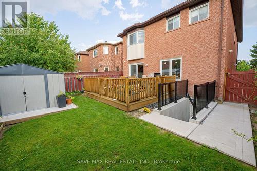 1 - 3365 Bobwhite Mews, Mississauga (Lisgar), ON - Outdoor With Deck Patio Veranda With Exterior