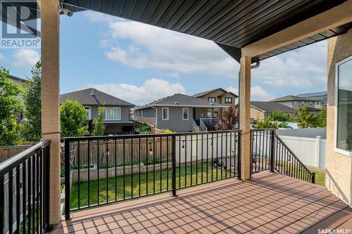 5330 Mckenna Crescent, Regina, SK - Outdoor With Deck Patio Veranda With Exterior