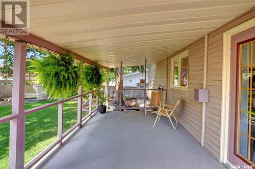 1132 13Th Avenue Nw, Moose Jaw, SK - Outdoor With Deck Patio Veranda With Exterior