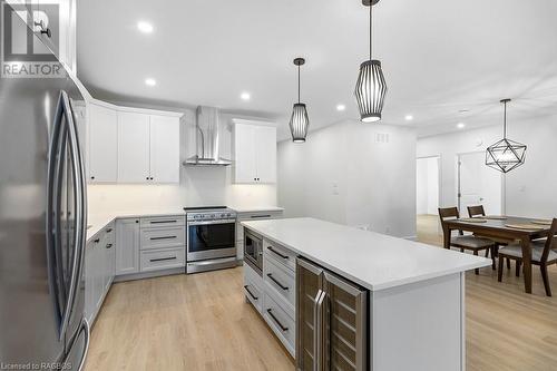 535 Isaac Street Unit# 101, South Bruce Peninsula, ON - Indoor Photo Showing Kitchen With Upgraded Kitchen