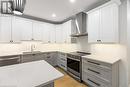 535 Isaac Street Unit# 101, South Bruce Peninsula, ON  - Indoor Photo Showing Kitchen With Double Sink With Upgraded Kitchen 