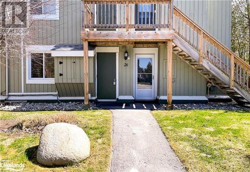 17 Dawson Drive Unit# 26, Collingwood, ON - Outdoor With Deck Patio Veranda