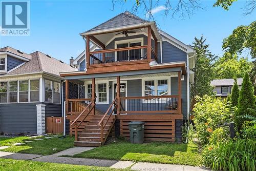 825 Ellrose Avenue, Windsor, ON - Outdoor With Deck Patio Veranda