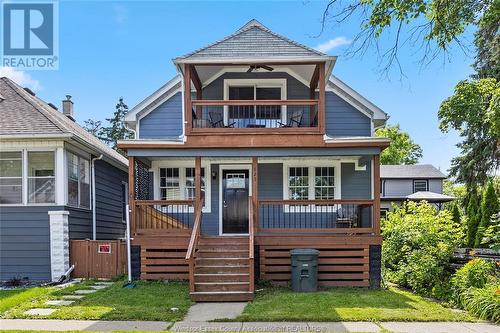 825 Ellrose Avenue, Windsor, ON - Outdoor With Deck Patio Veranda With Facade