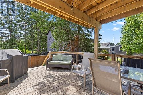 825 Ellrose Avenue, Windsor, ON - Outdoor With Deck Patio Veranda With Exterior