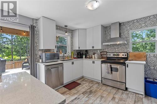 825 Ellrose Avenue, Windsor, ON - Indoor Photo Showing Kitchen