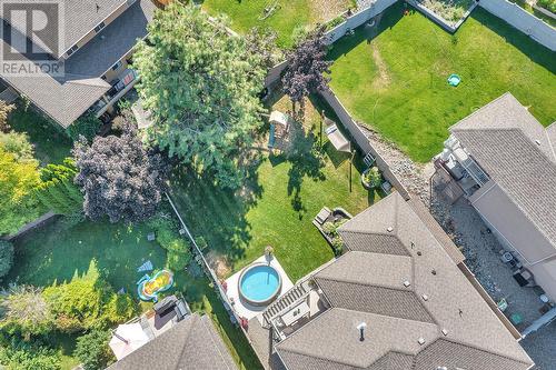 4943 Windsong Crescent, Kelowna, BC - Outdoor With Above Ground Pool With View