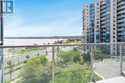 707 - 33 Ellen Street, Barrie (City Centre), ON - Outdoor With Body Of Water With Balcony