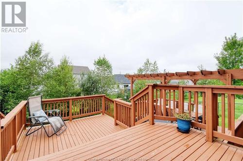 89 Spartan Court, Moncton, NB - Outdoor With Deck Patio Veranda With Exterior