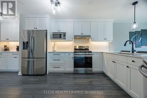 13 White Tail Path, St. Thomas, ON - Indoor Photo Showing Kitchen With Upgraded Kitchen