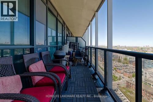 2209 - 50 Ordnance Street, Toronto (Niagara), ON - Outdoor With Balcony With Exterior