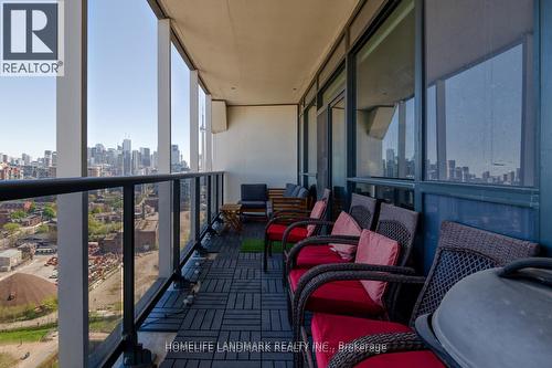 2209 - 50 Ordnance Street, Toronto (Niagara), ON - Outdoor With Balcony With Exterior