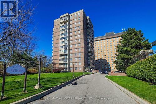 605 - 1275 Markham Road, Toronto (Woburn), ON - Outdoor With Facade