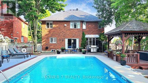 17 Macrill Road, Markham (Cachet), ON - Outdoor With In Ground Pool With Deck Patio Veranda