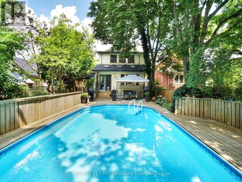 559 St James Street, London, ON - Outdoor With In Ground Pool With Backyard With Exterior