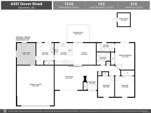 6261 Dover Rd, Nanaimo, BC 