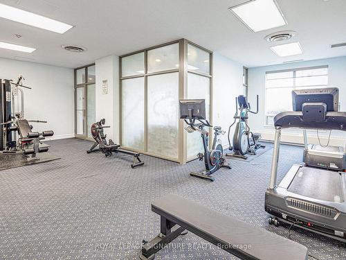 315-1730 Eglinton Ave E, Toronto, ON - Indoor Photo Showing Gym Room