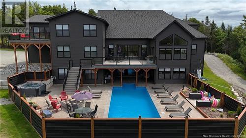 21 Khaki Court, Quispamsis, NB - Outdoor With In Ground Pool With Deck Patio Veranda