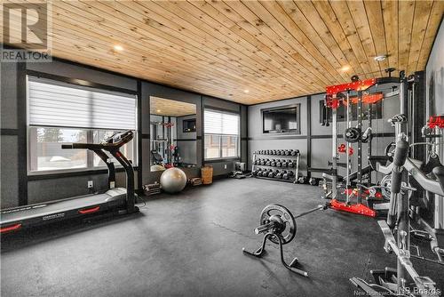 21 Khaki Court, Quispamsis, NB - Indoor Photo Showing Gym Room