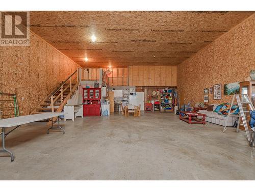 4420 Schubert Road, Spallumcheen, BC - Indoor Photo Showing Garage