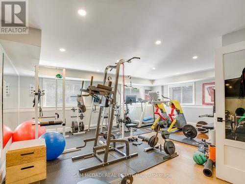 4086 Hickory Drive, Mississauga (Rathwood), ON - Indoor Photo Showing Gym Room