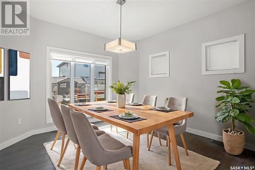 438 Secord Way, Saskatoon, SK - Indoor Photo Showing Dining Room