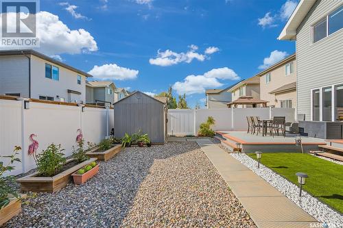 438 Secord Way, Saskatoon, SK - Outdoor With Deck Patio Veranda