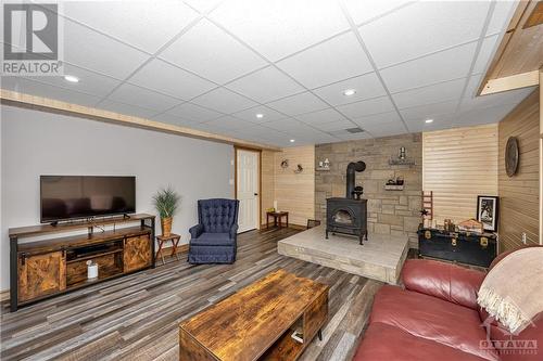 34009 Highway 41 Highway, Eganville, ON - Indoor Photo Showing Living Room With Fireplace