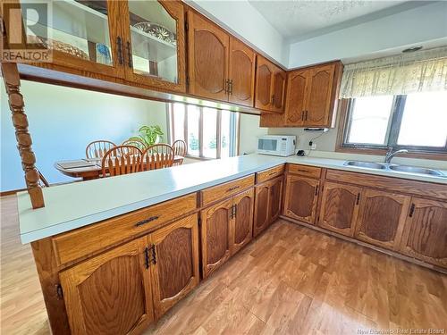 10040 144 Route, Saint-André, NB - Indoor Photo Showing Kitchen With Double Sink