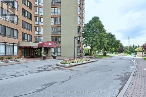 803 - 55 Bamburgh Circle, Toronto (Steeles), ON - Outdoor With Facade