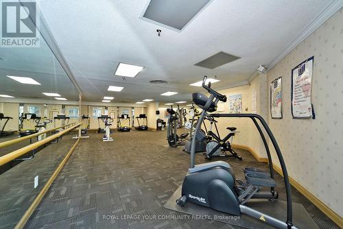 803 - 55 Bamburgh Circle, Toronto (Steeles), ON - Indoor Photo Showing Gym Room