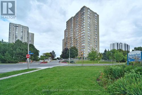 803 - 55 Bamburgh Circle, Toronto (Steeles), ON - Outdoor With Facade