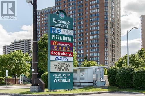 803 - 55 Bamburgh Circle, Toronto (Steeles), ON - Outdoor With Facade