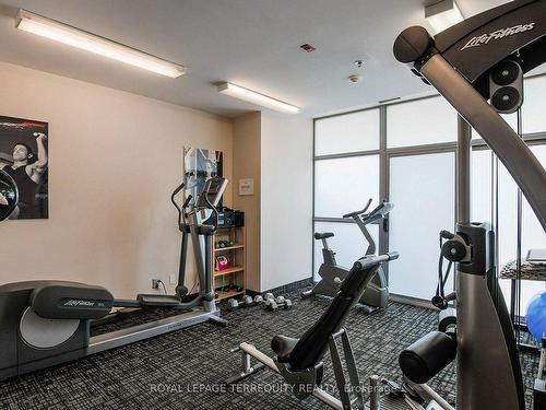 1014-2464 Weston Rd, Toronto, ON - Indoor Photo Showing Gym Room