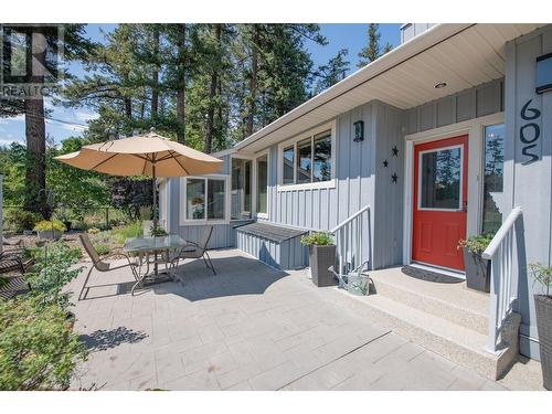 605 Larkspur, Vernon, BC - Outdoor With Deck Patio Veranda