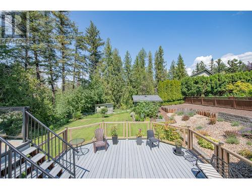 605 Larkspur, Vernon, BC - Outdoor With Backyard