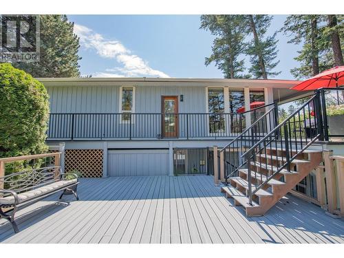 605 Larkspur, Vernon, BC - Outdoor With Deck Patio Veranda