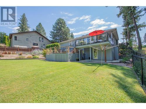 605 Larkspur, Vernon, BC - Outdoor With Deck Patio Veranda