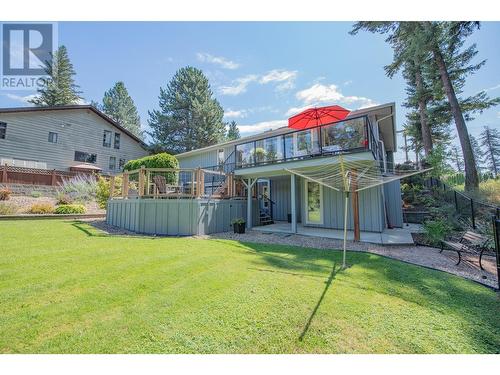 605 Larkspur, Vernon, BC - Outdoor With Deck Patio Veranda