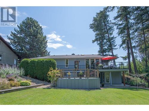 605 Larkspur, Vernon, BC - Outdoor With Deck Patio Veranda