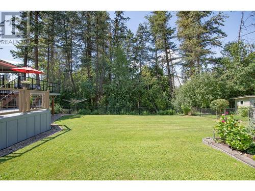 605 Larkspur, Vernon, BC - Outdoor With Backyard