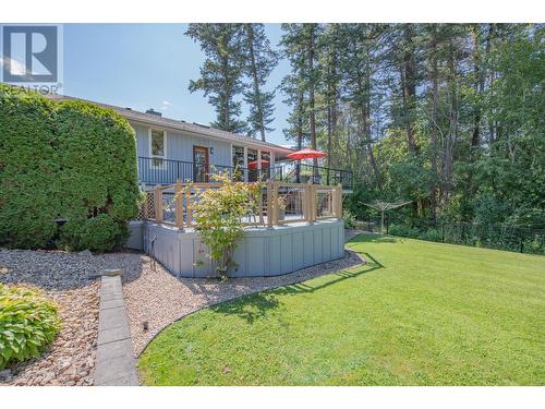 605 Larkspur, Vernon, BC - Outdoor With Deck Patio Veranda