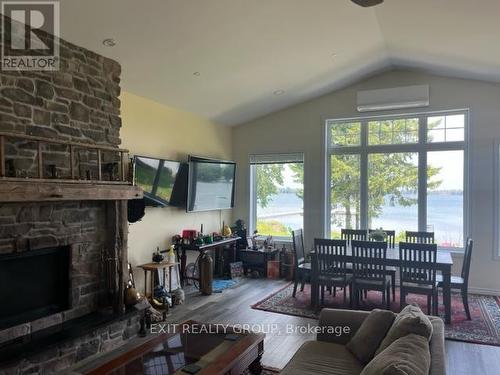 682 Whitney Road, Prince Edward County (Ameliasburgh), ON - Indoor Photo Showing Living Room With Fireplace