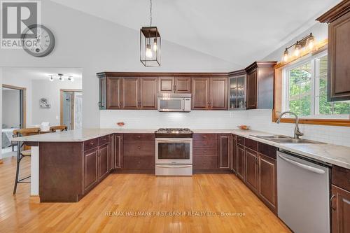 456 Labarge Road, Tweed, ON - Indoor Photo Showing Kitchen With Double Sink