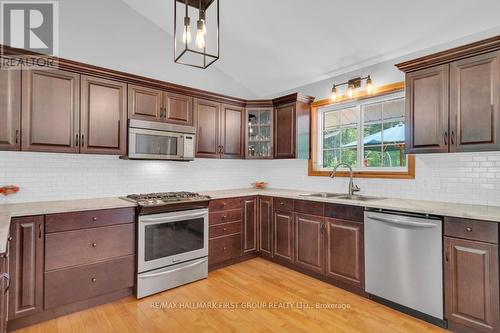 456 Labarge Road, Tweed, ON - Indoor Photo Showing Kitchen With Double Sink