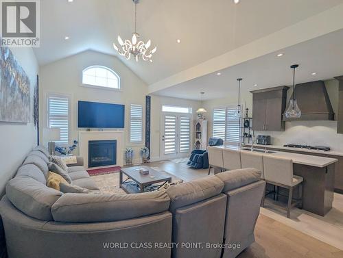 23 Higham Place, Clarington (Bowmanville), ON - Indoor Photo Showing Other Room With Fireplace