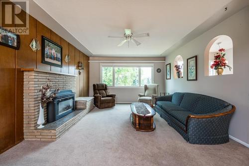 3549-3591 Aspen Lane, Prince George, BC - Indoor Photo Showing Living Room With Fireplace