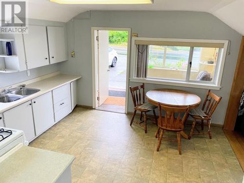 213 Oceanview Drive, Daajing Giids City, BC - Indoor Photo Showing Kitchen With Double Sink