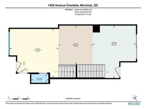 Plan (croquis) - 1425 Av. Overdale, Montréal (Ville-Marie), QC 